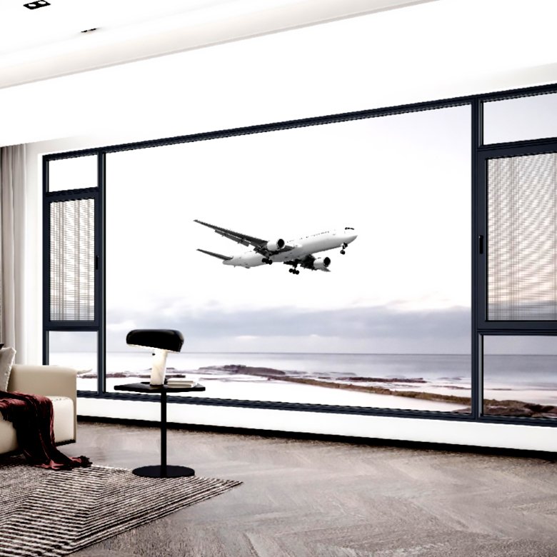 PQ85系列 框扇齐平内开窗