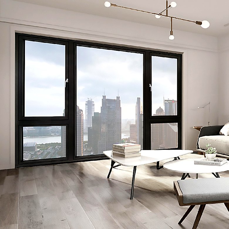 PQ85系列 框扇齐平系统窗